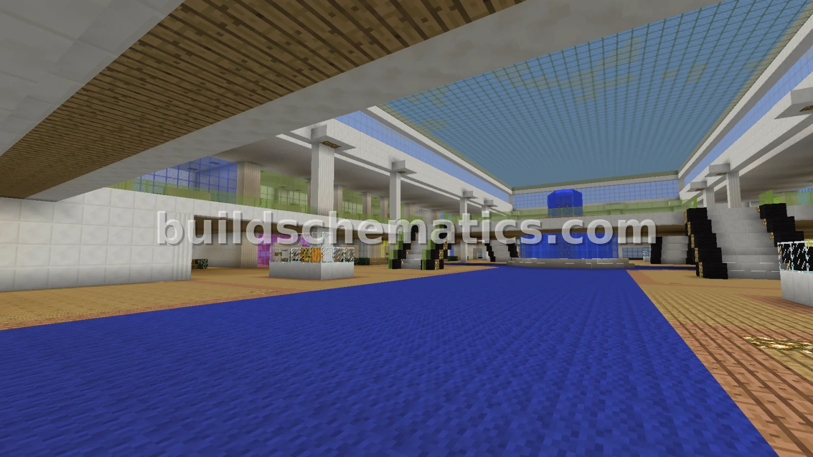 Modern Shopping Mall with 28 Stores — view 2