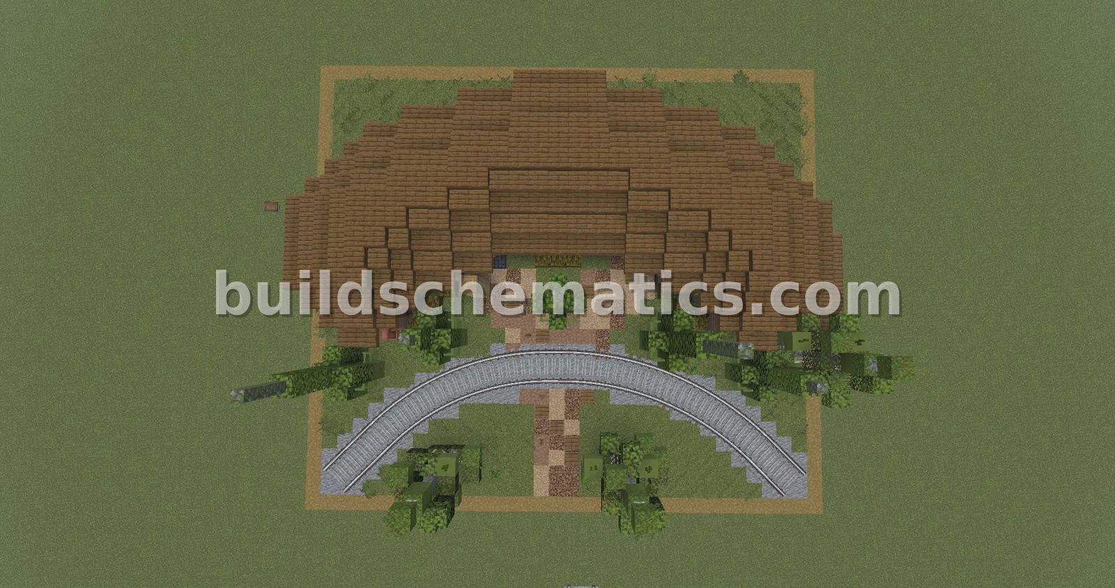 Factory and Train Station Structure — view 2