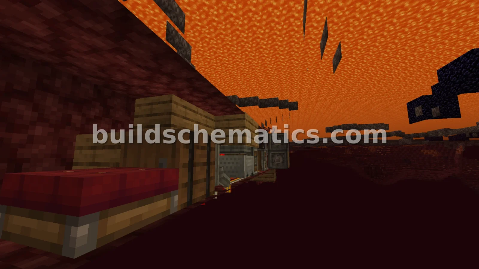 Self-Sufficient Redstone Drill Miner — view 5