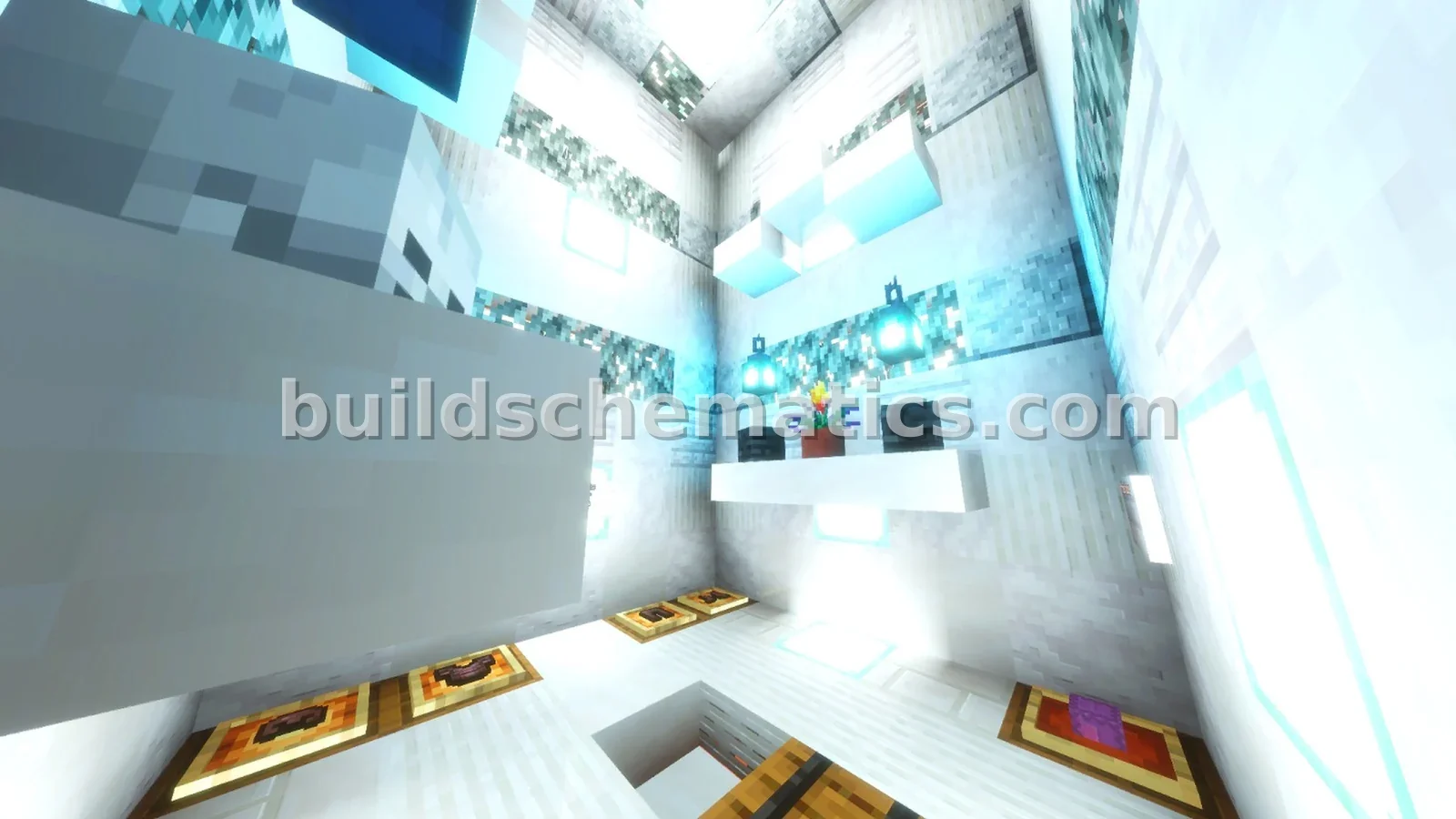 Small White Floor Structure