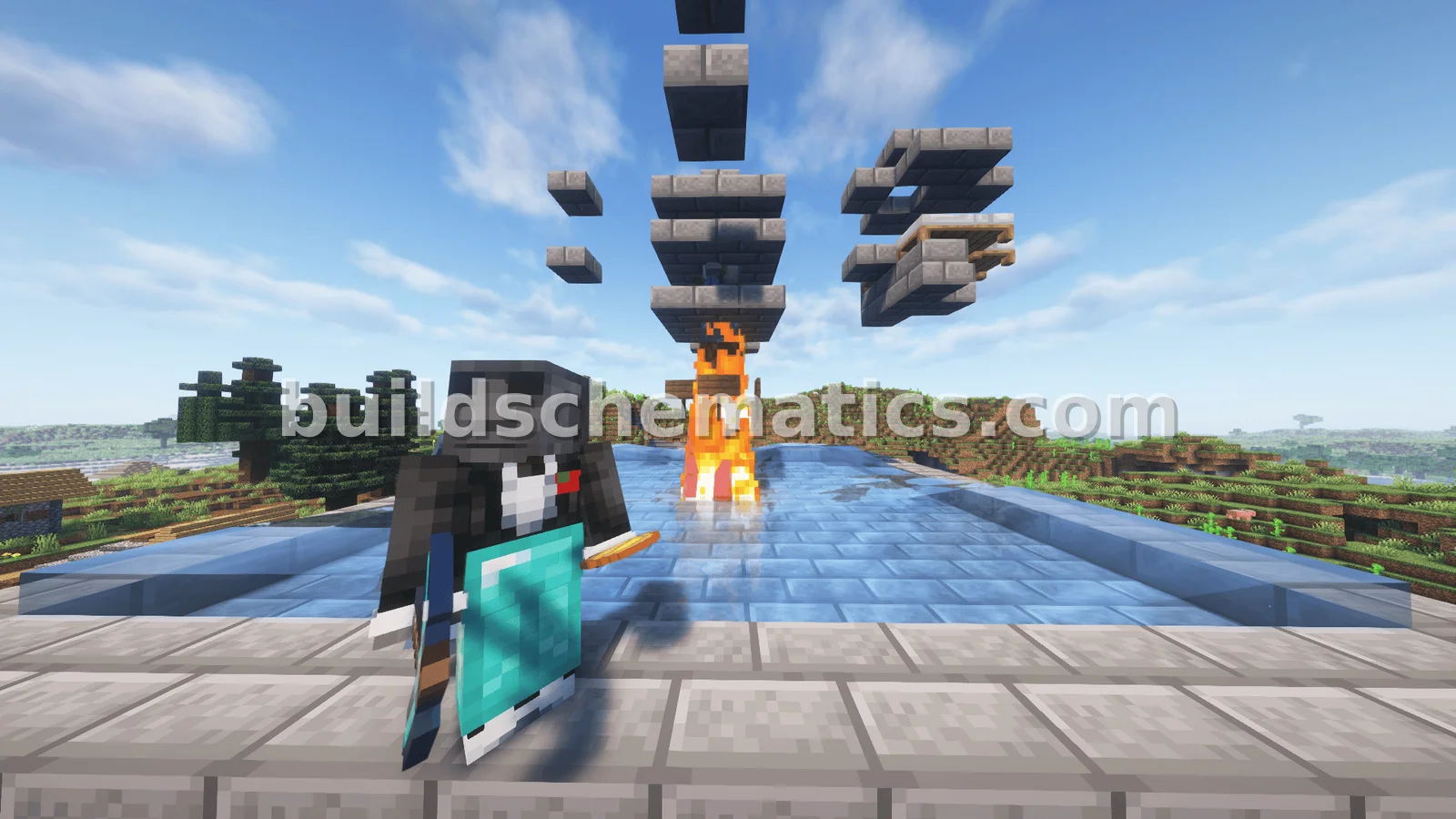 Simple Iron Farm For Survival Start
