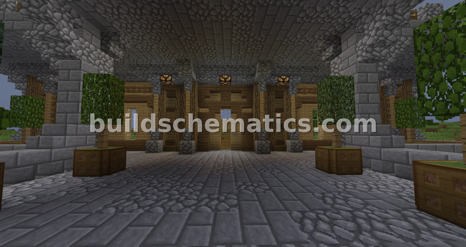Grand Mansion Entrance Design — view 3