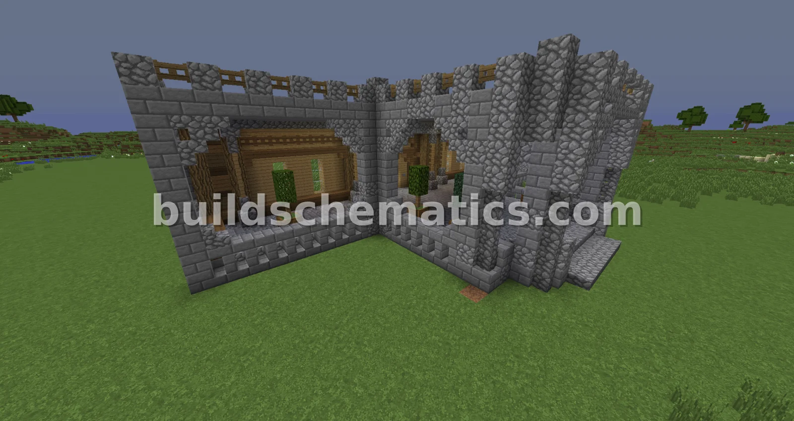Grand Mansion Entrance Design