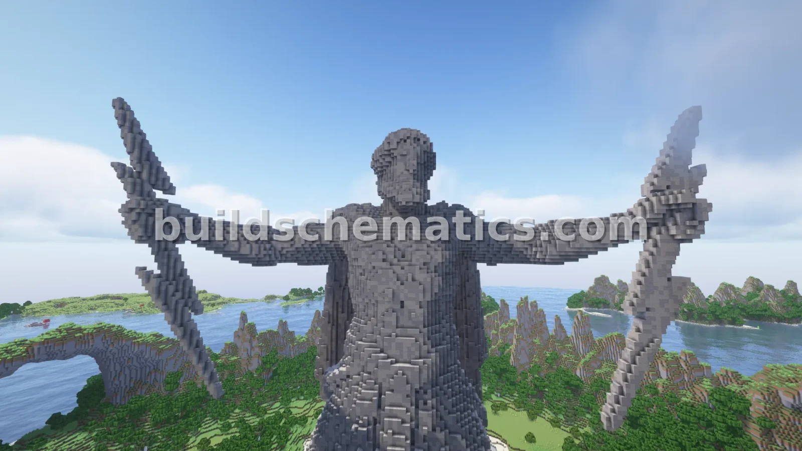 The Thunderous Voxel Titan Structure — view 3