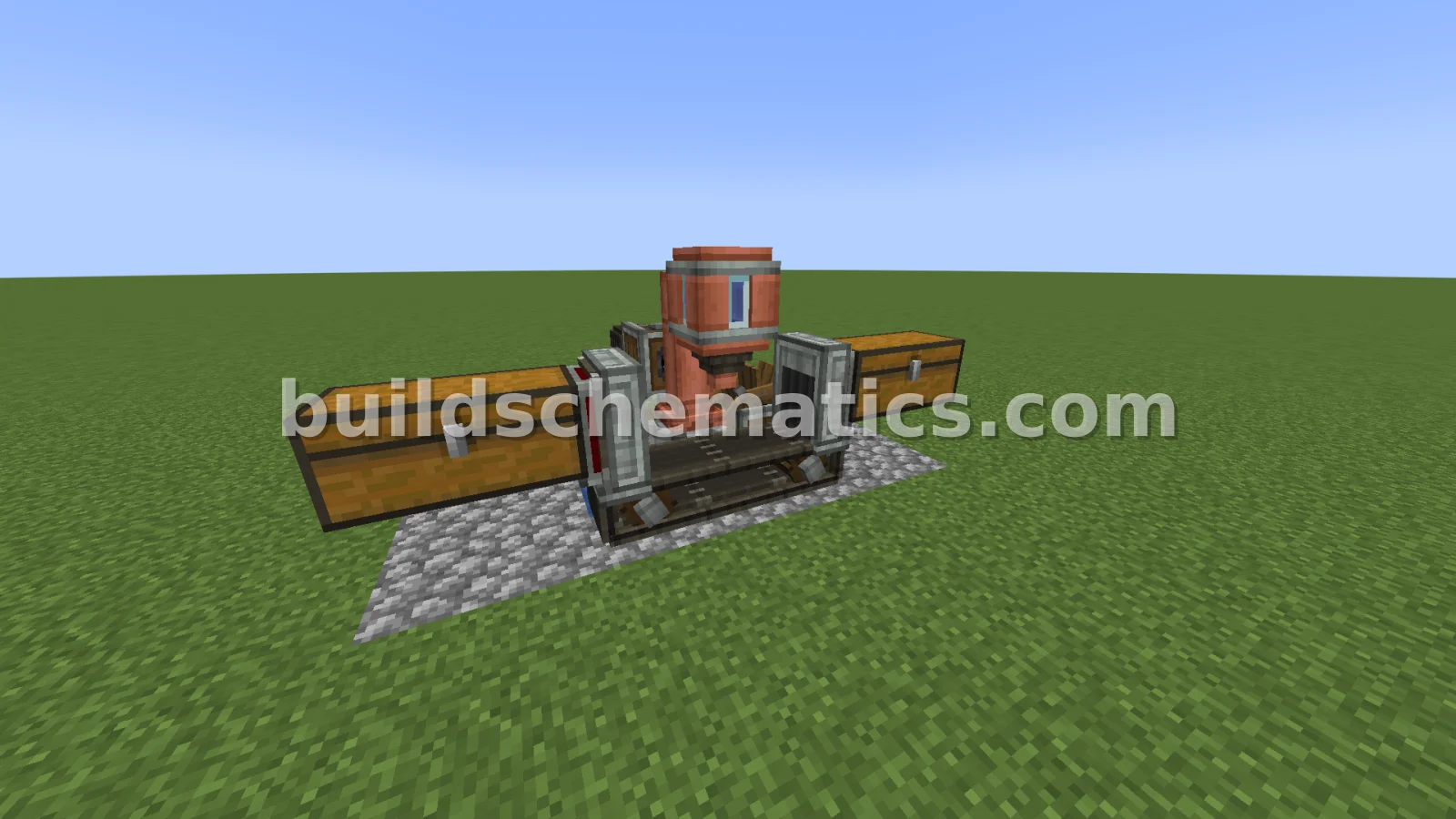 Compact Dirt to Grass Block Converter