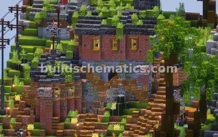 Post-Apocalyptic House Minecraft Build