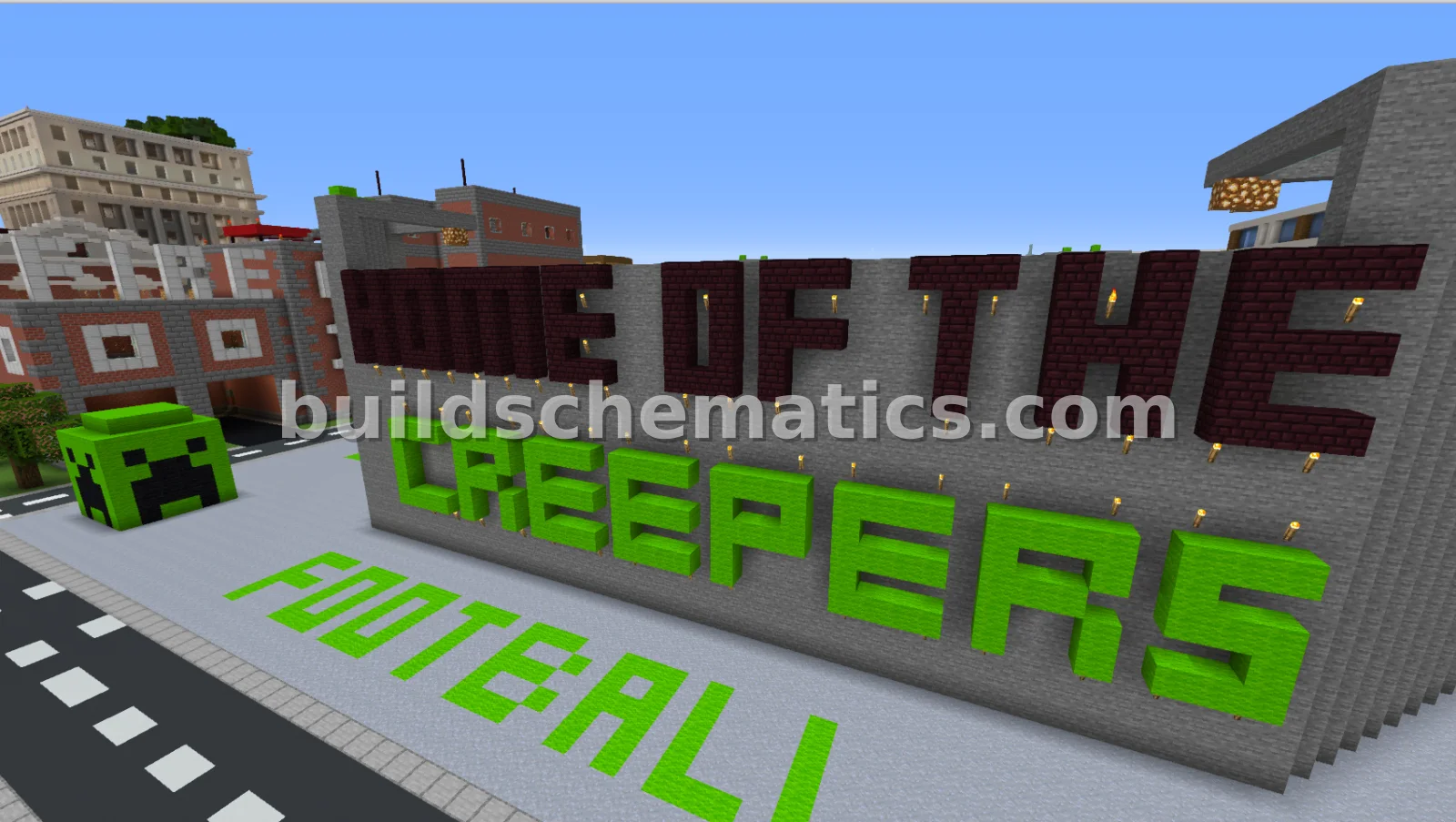 Compact Football Stadium — view 2