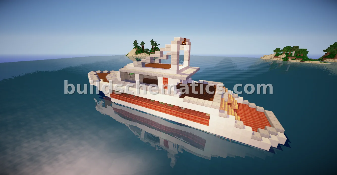 Luxury Yacht - Small Boat Design