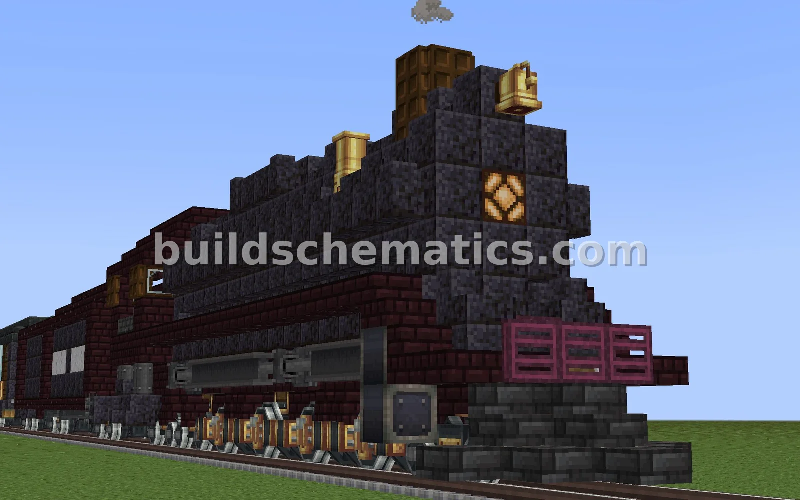 Polar Express Passenger Train Locomotive — view 2