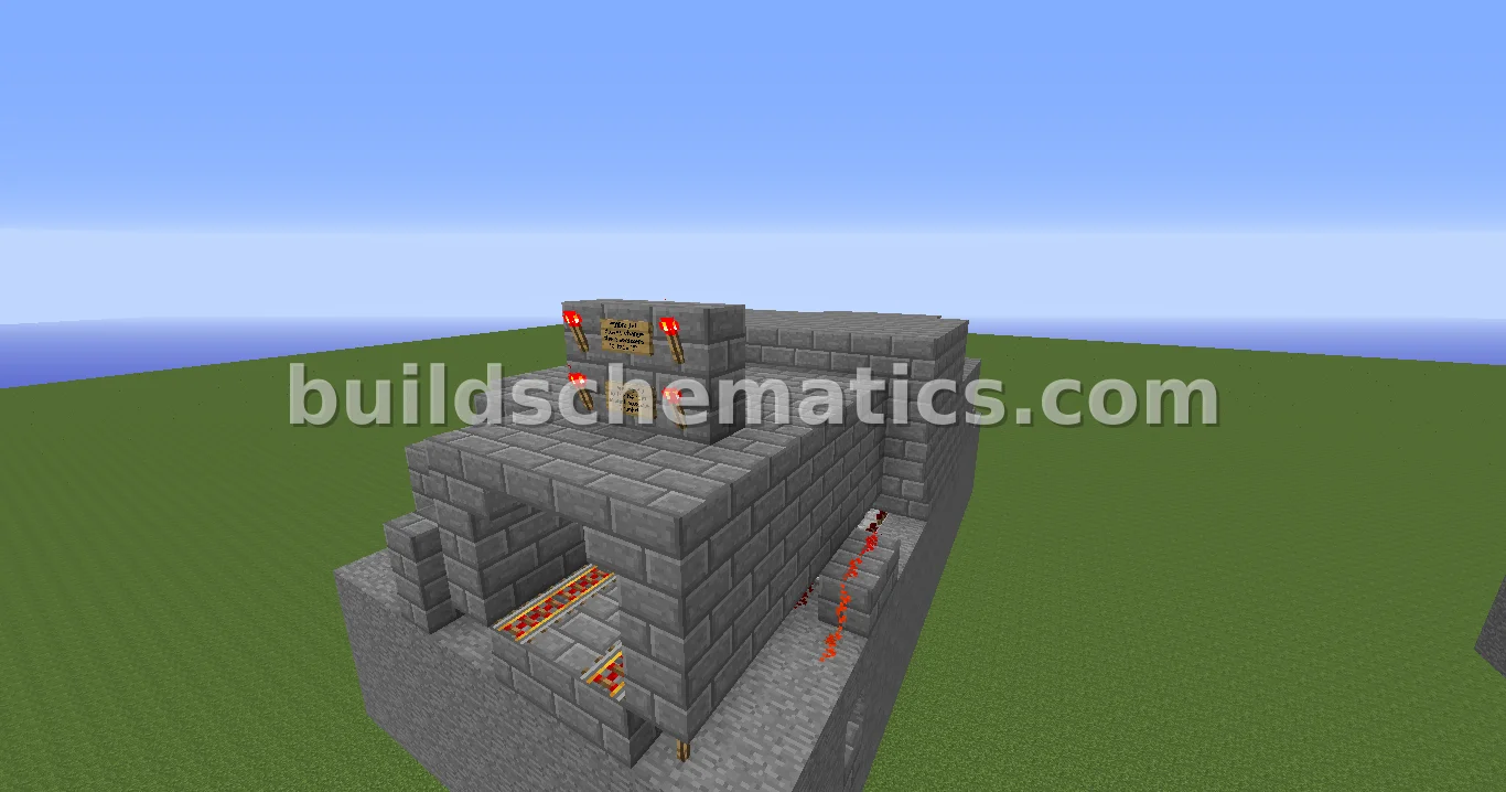 Redstone Minecart Station — view 3