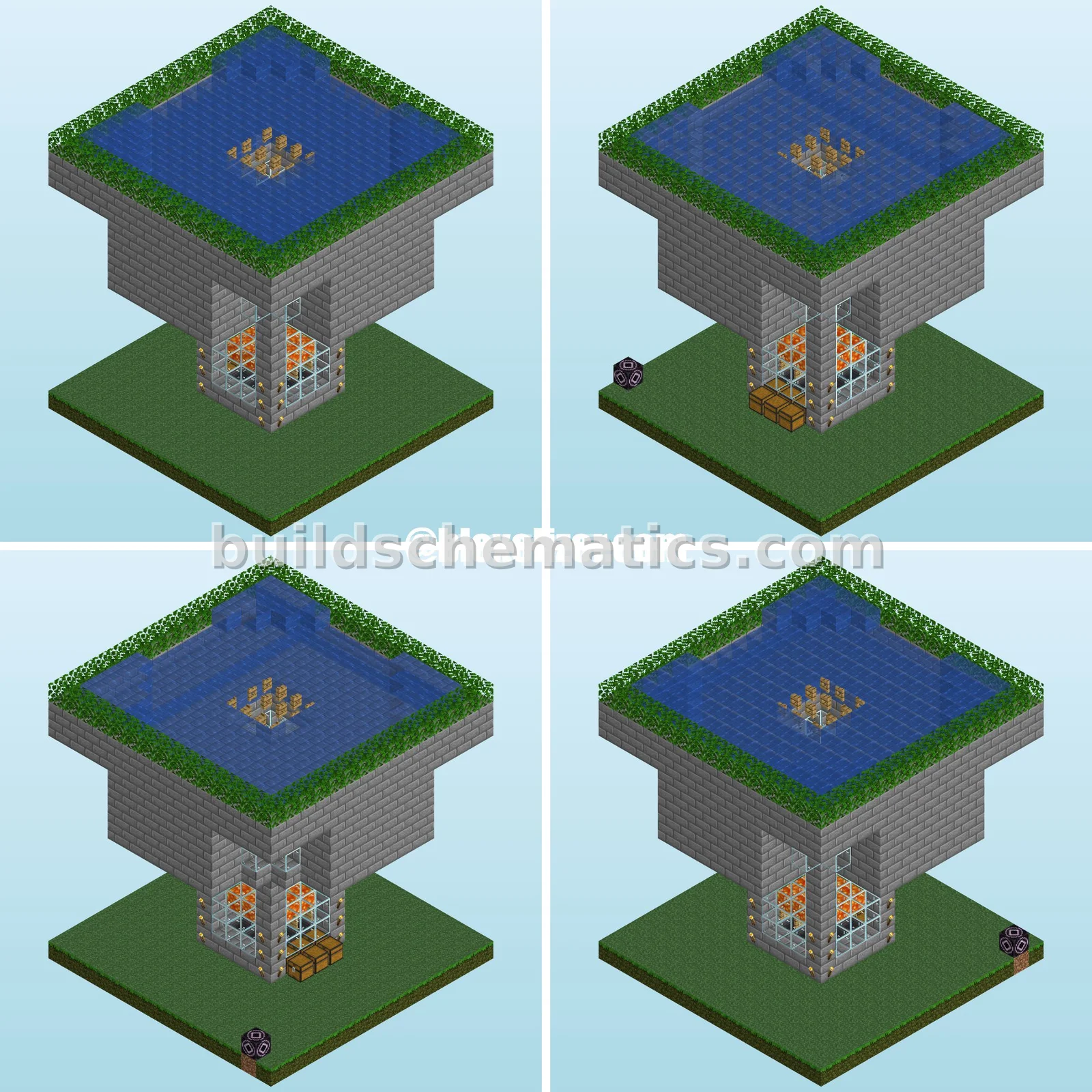 Simple Survival Iron Farm