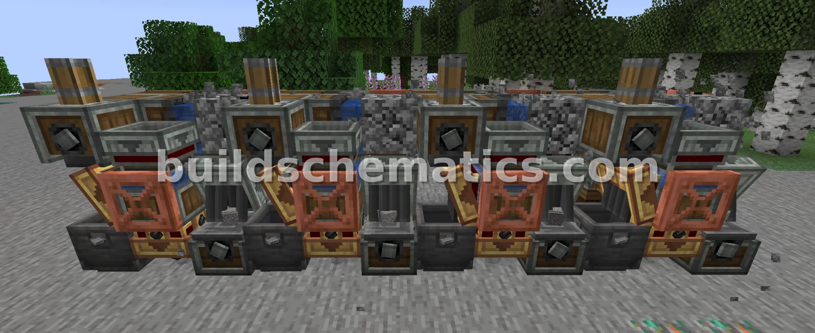 Smallest Iron Farm Design