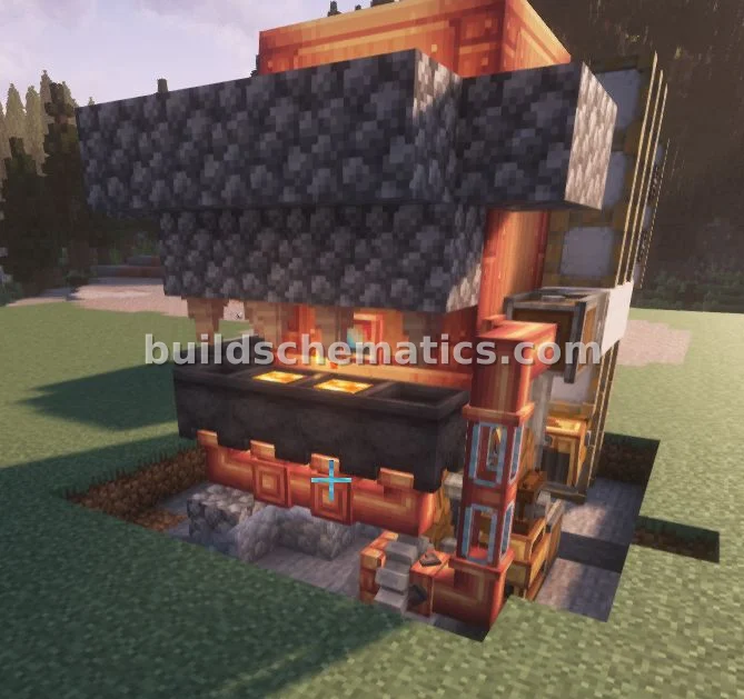 Compact Steam Engine - 255 Blocks — view 3