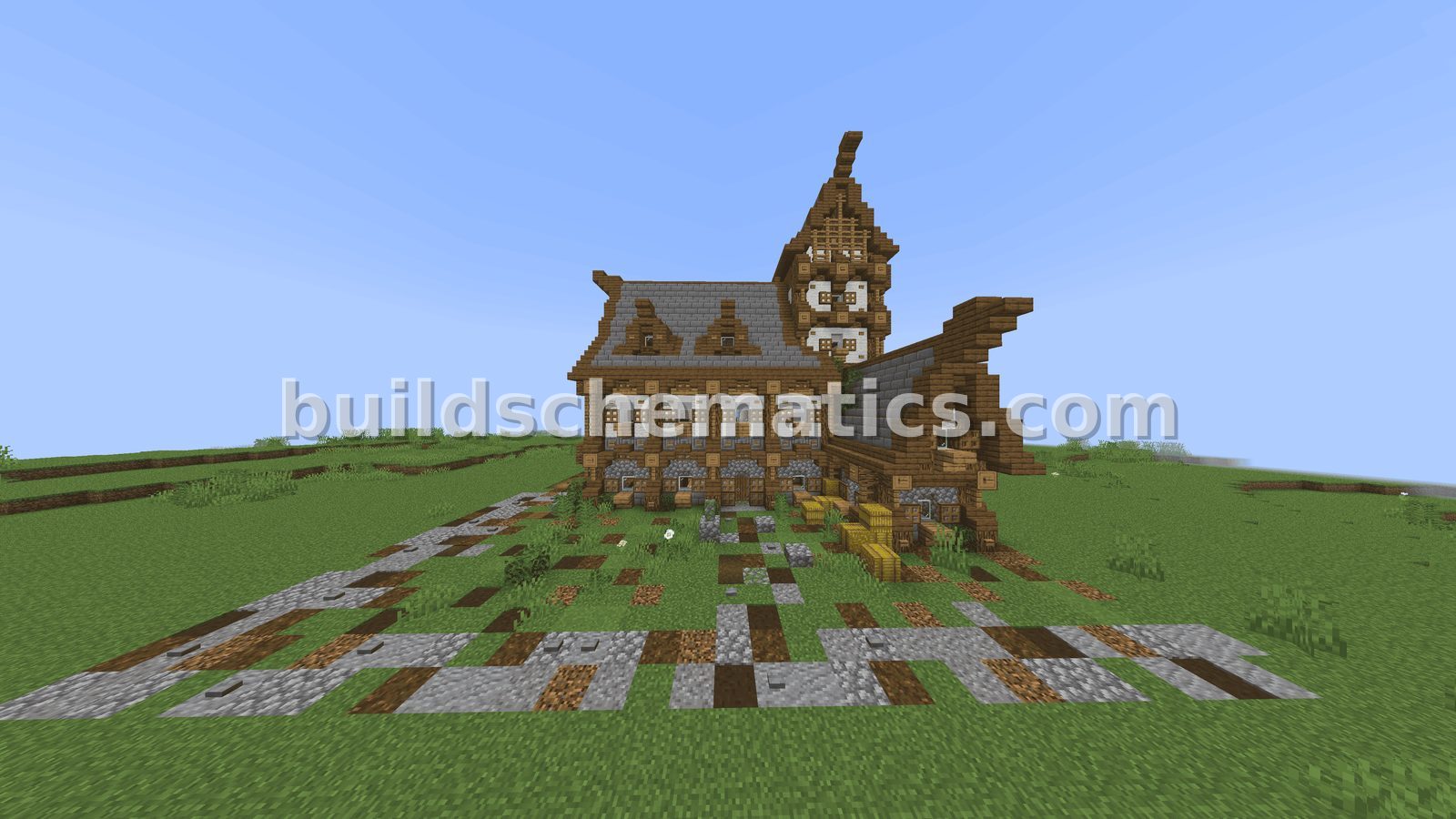 Medieval Village Home With Garden