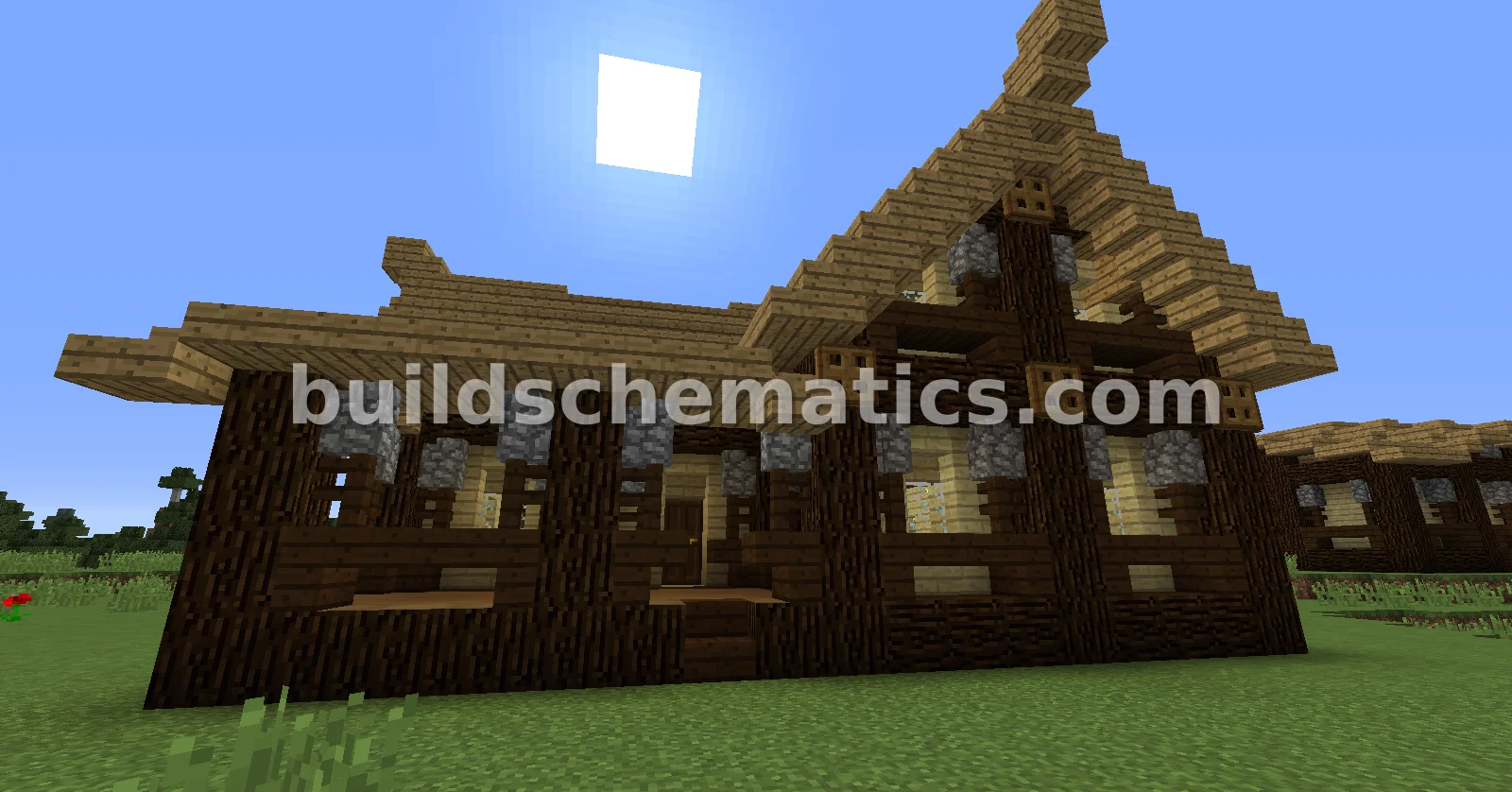 Simple Wooden House Exterior