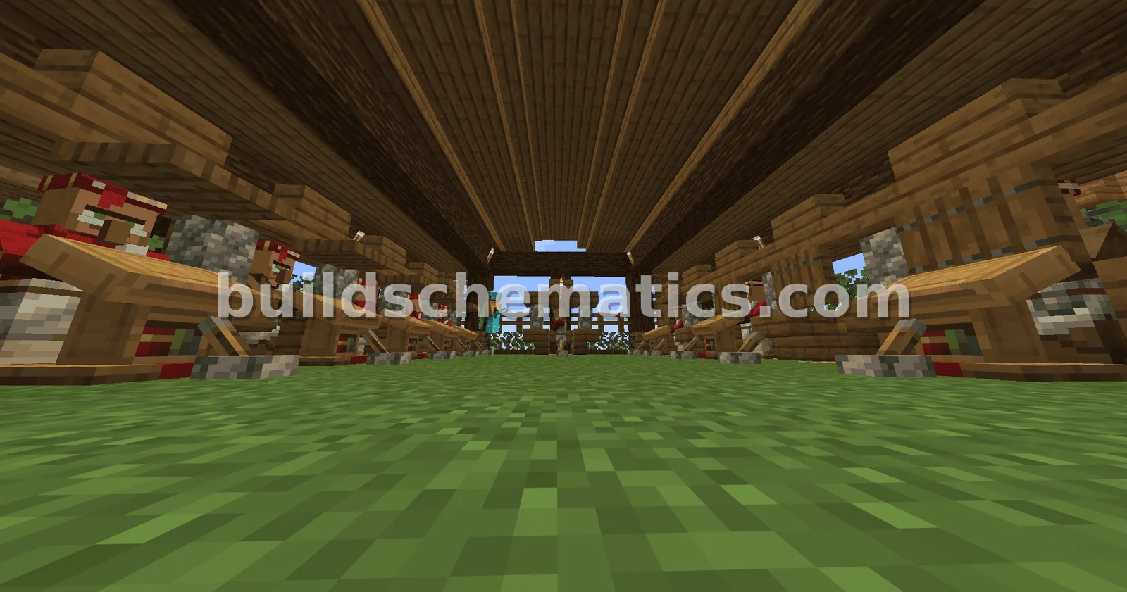 Villager Trading Hall and Zombie Module — view 5