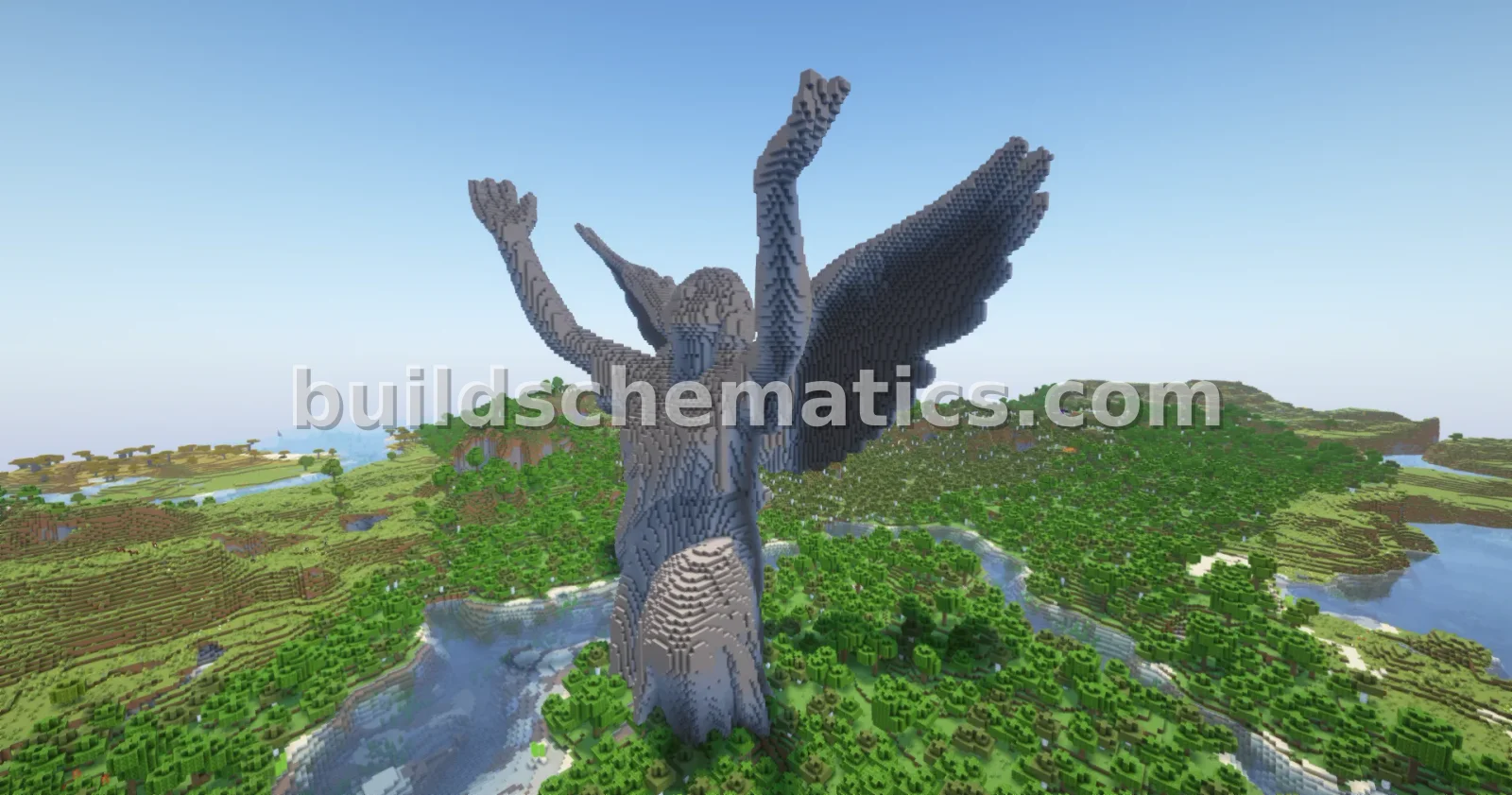 Worshiping Angel Statue — view 5