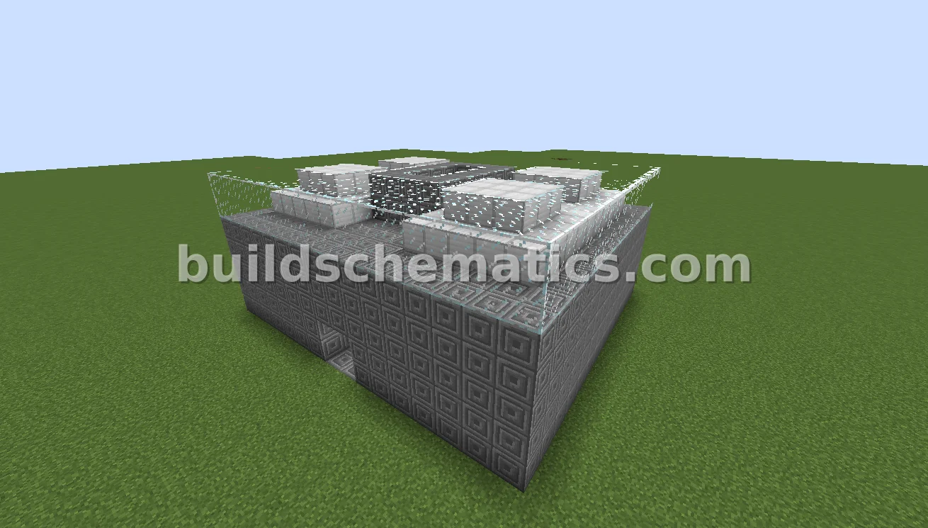 Redstone Safehouse With Piston Doors
