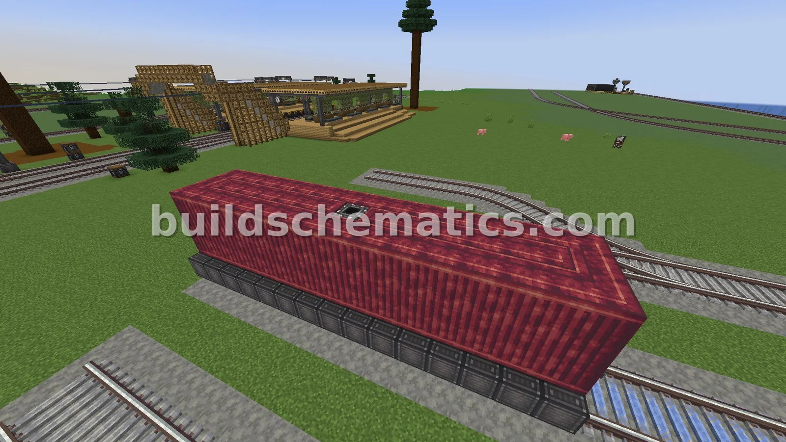 Crimsite Storage Boxcar — view 3