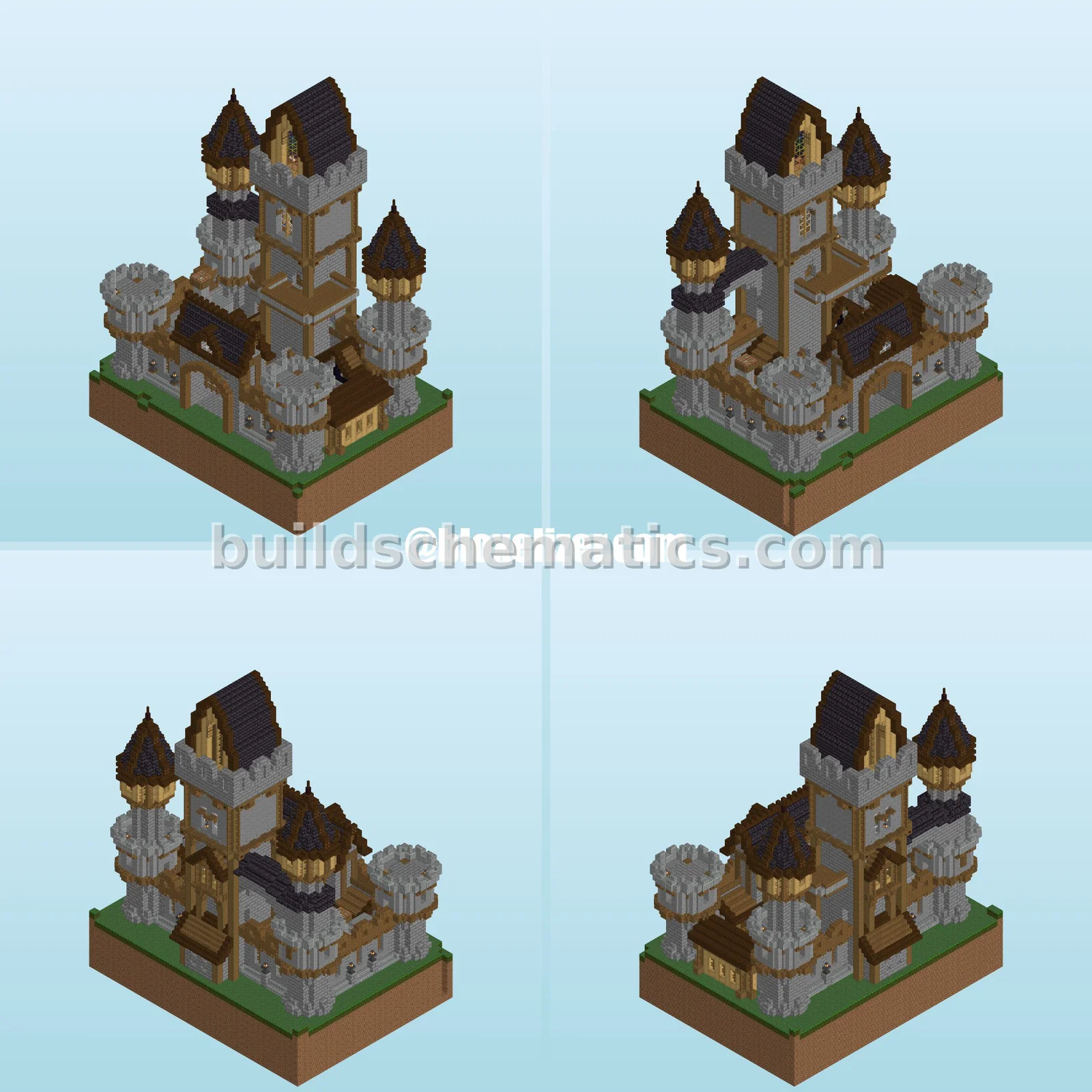 Small Medieval Castle House