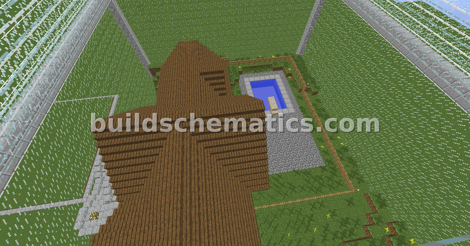 Diamond Hideout House with Farm and Pool — view 2