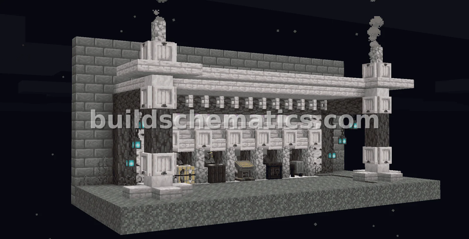 Pale Wood Trading Hall Structure — view 2
