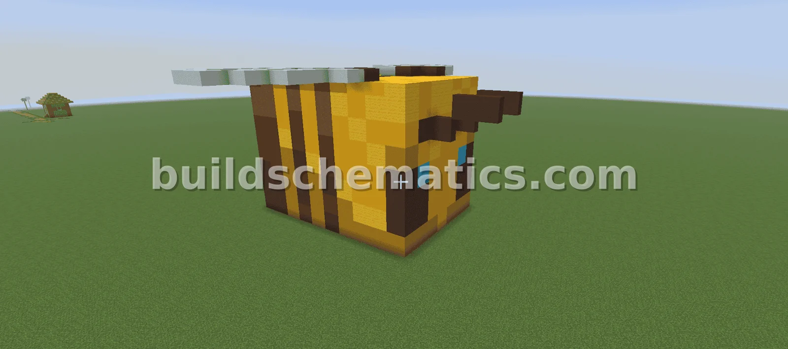 Minecraft Bee Pixel Art — view 2