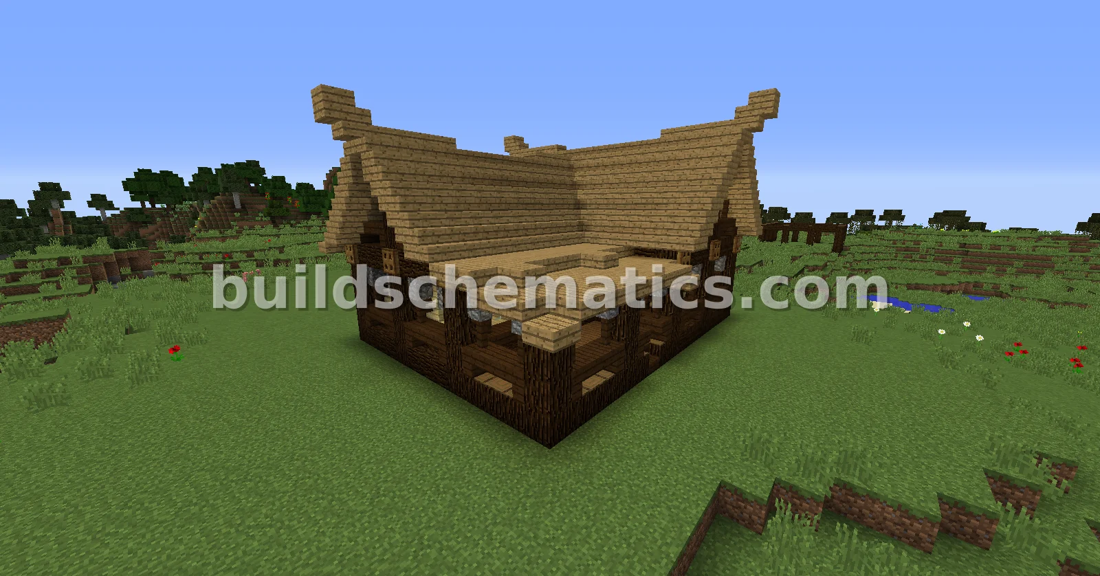 Simple Wooden House Exterior — view 2