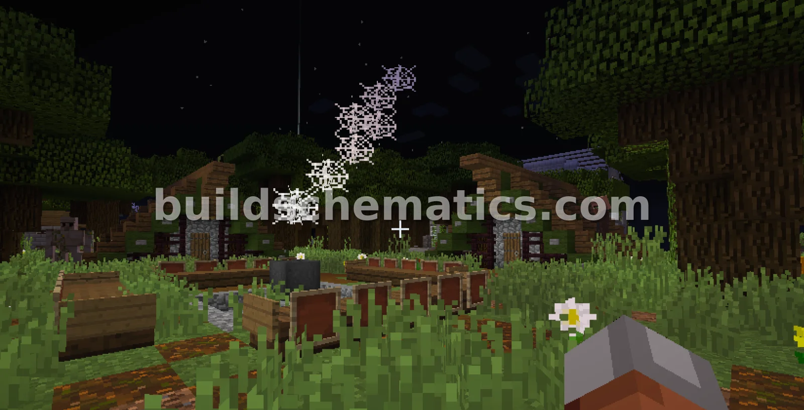 Rustic Campsite With Crashed Biplane — view 3