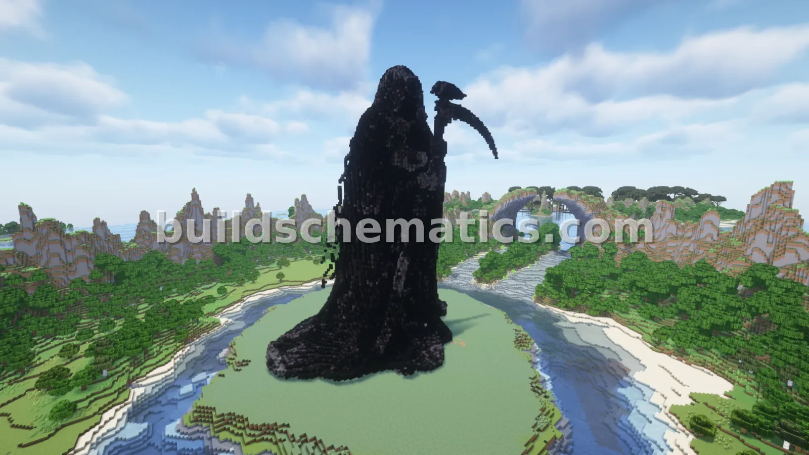 The Grim Reaper Statue — view 4