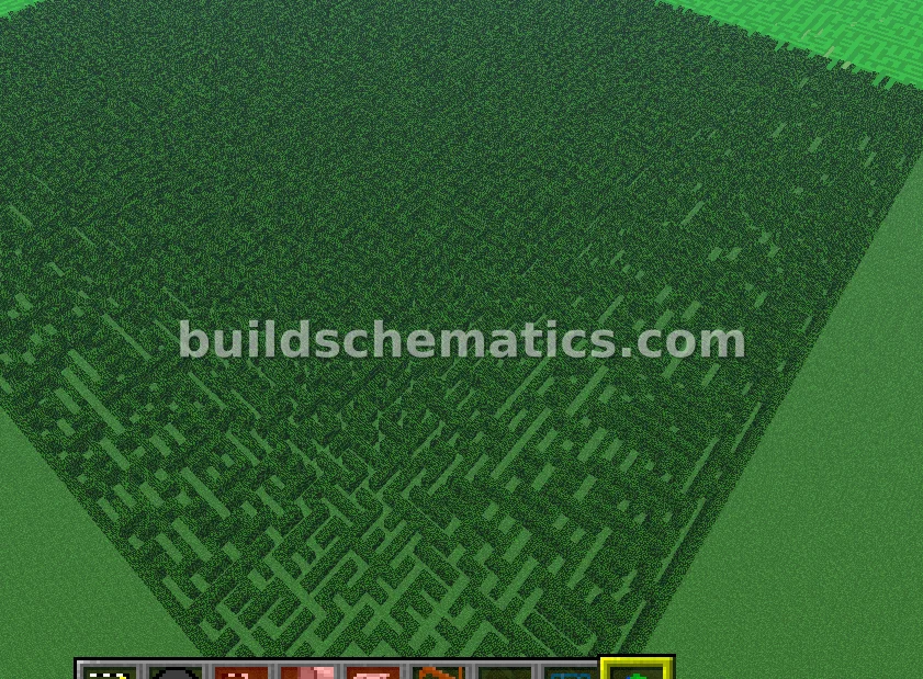 Mega Hedge Maze - 200x200