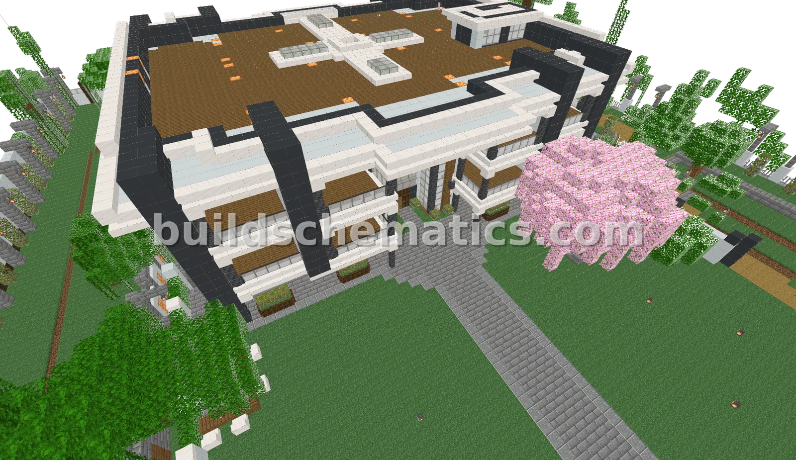 Large Mansion With Interiors