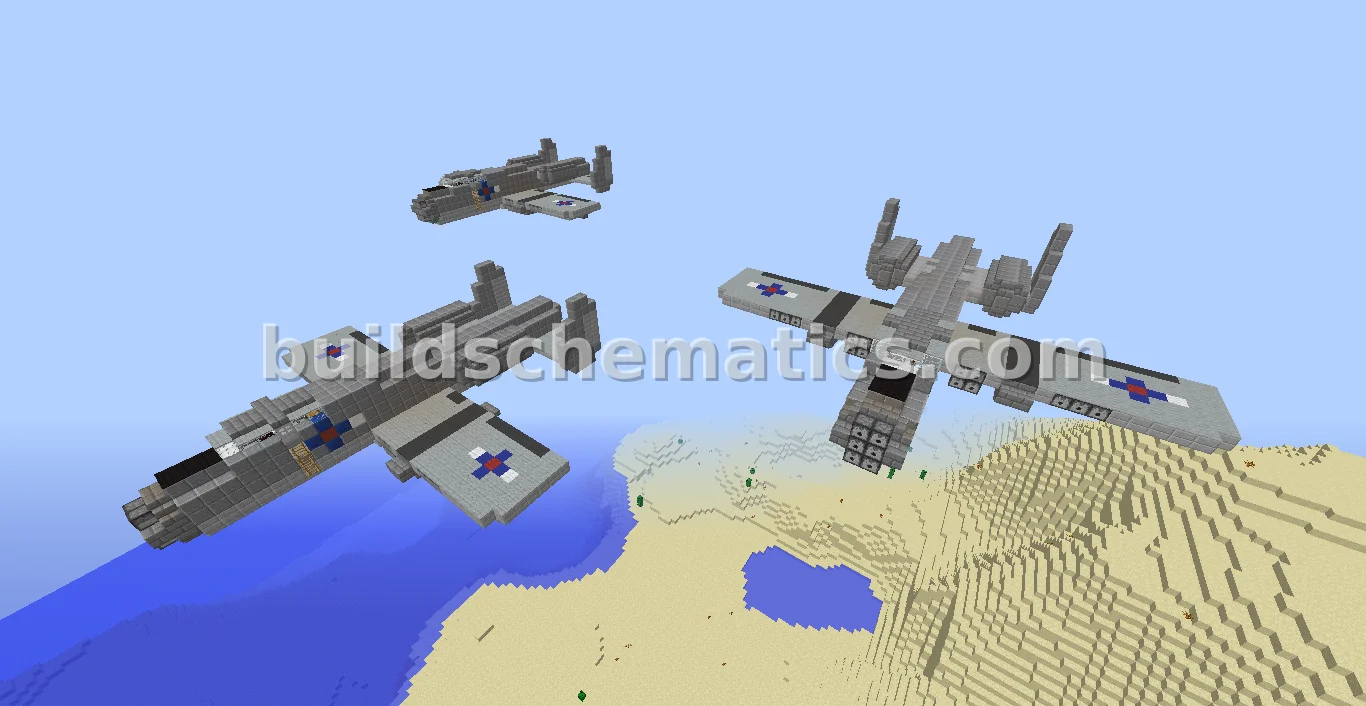 A-10 Thunderbolt Attack Aircraft Replica — view 2