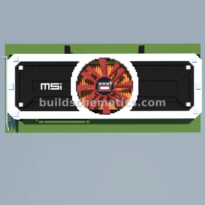 MSI AMD Radeon Graphics Card — view 2