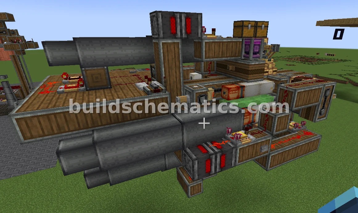 Fast Minigun Autoloader Redstone Device