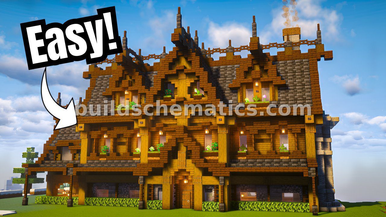 Detailed Medieval Residence with Furnished Interior