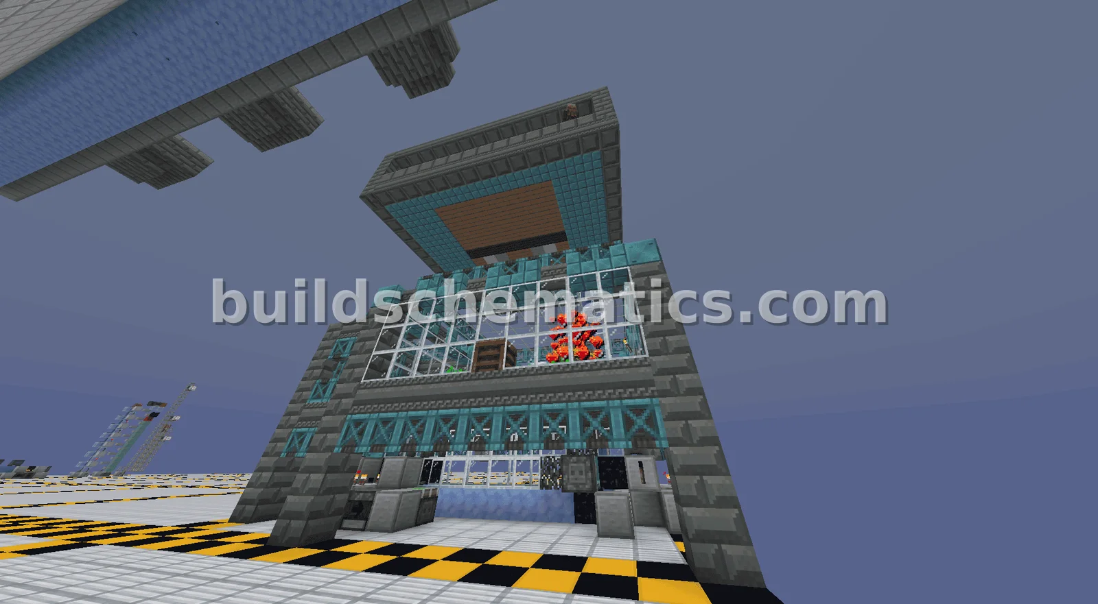 Villager Breeder Farm 16x16 Chunk Design — view 2