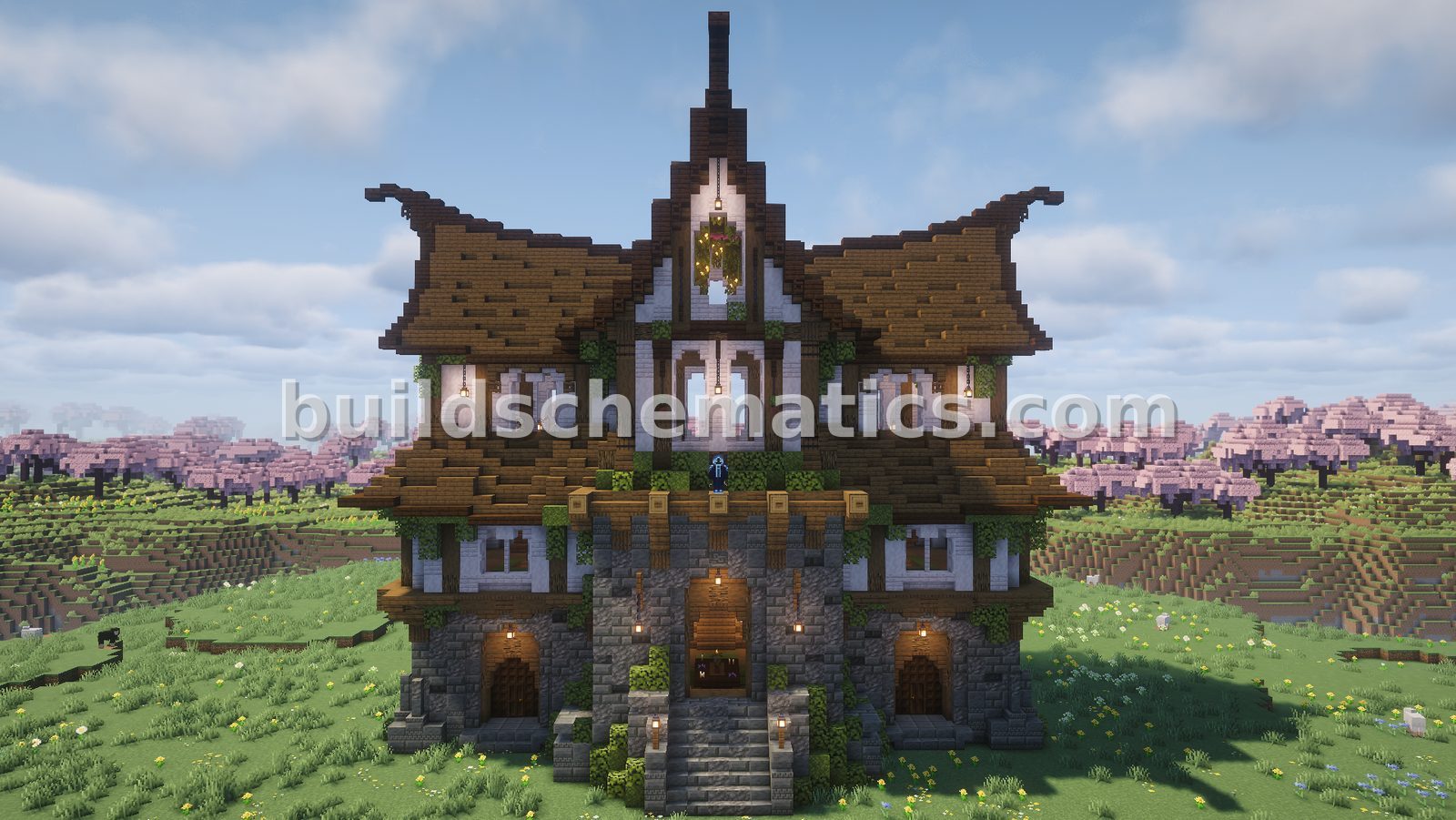 Ancient Overgrown Stone Manor