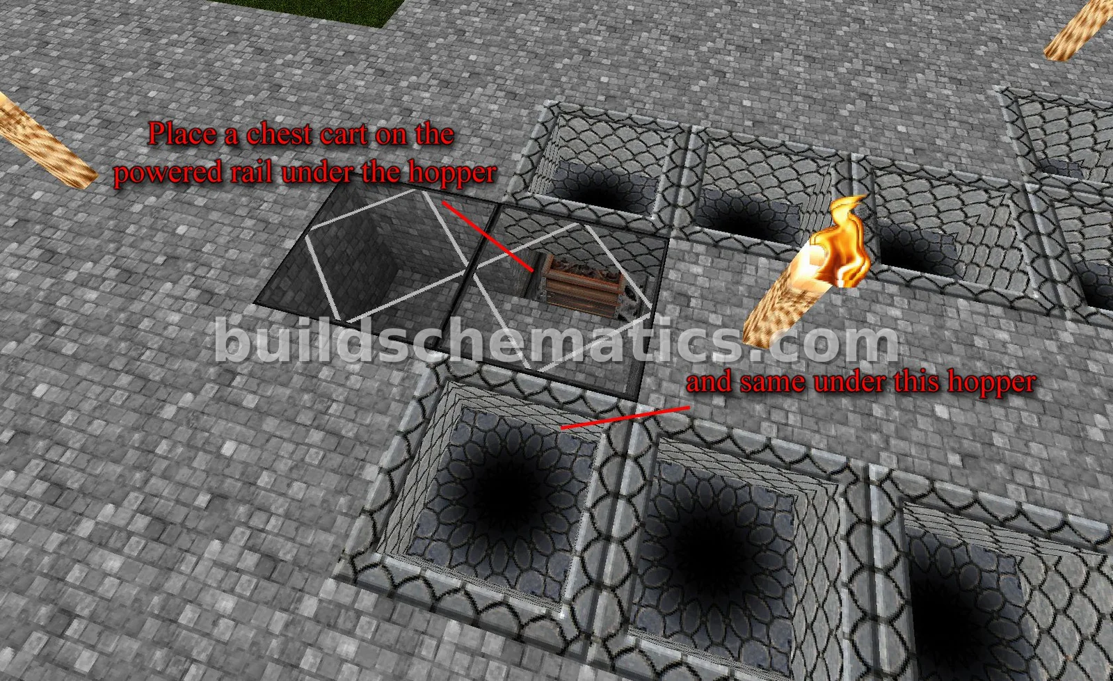 Mega Furnace Factory - Redstone Smelter — view 4