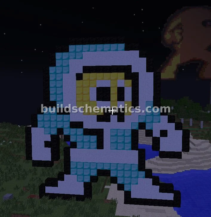 Iceman Pixel Art