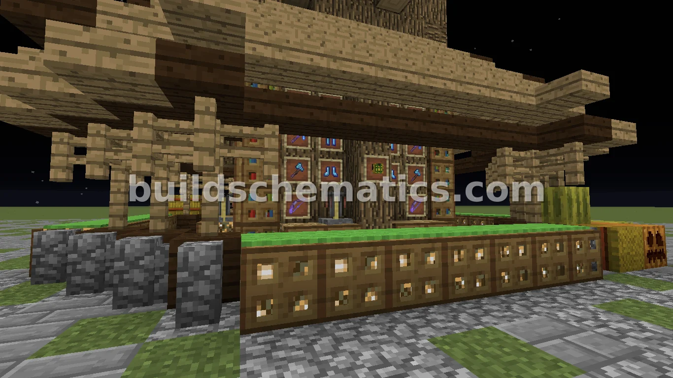 Dark Oak Tree Armory