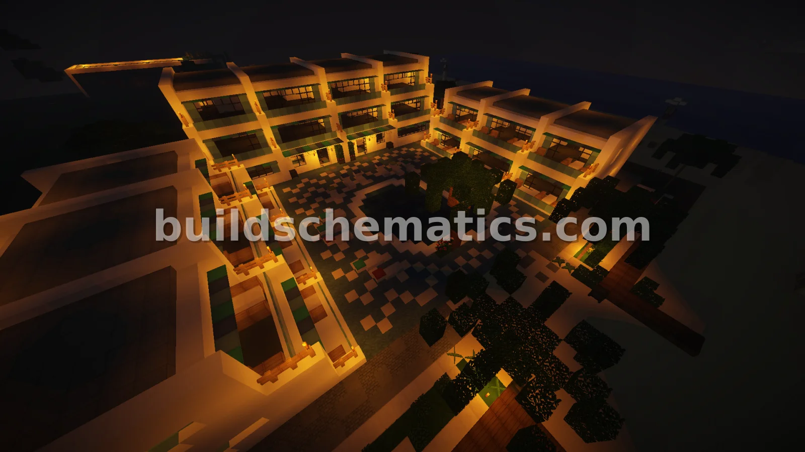 Modern Beach Hotel with Pool — view 3