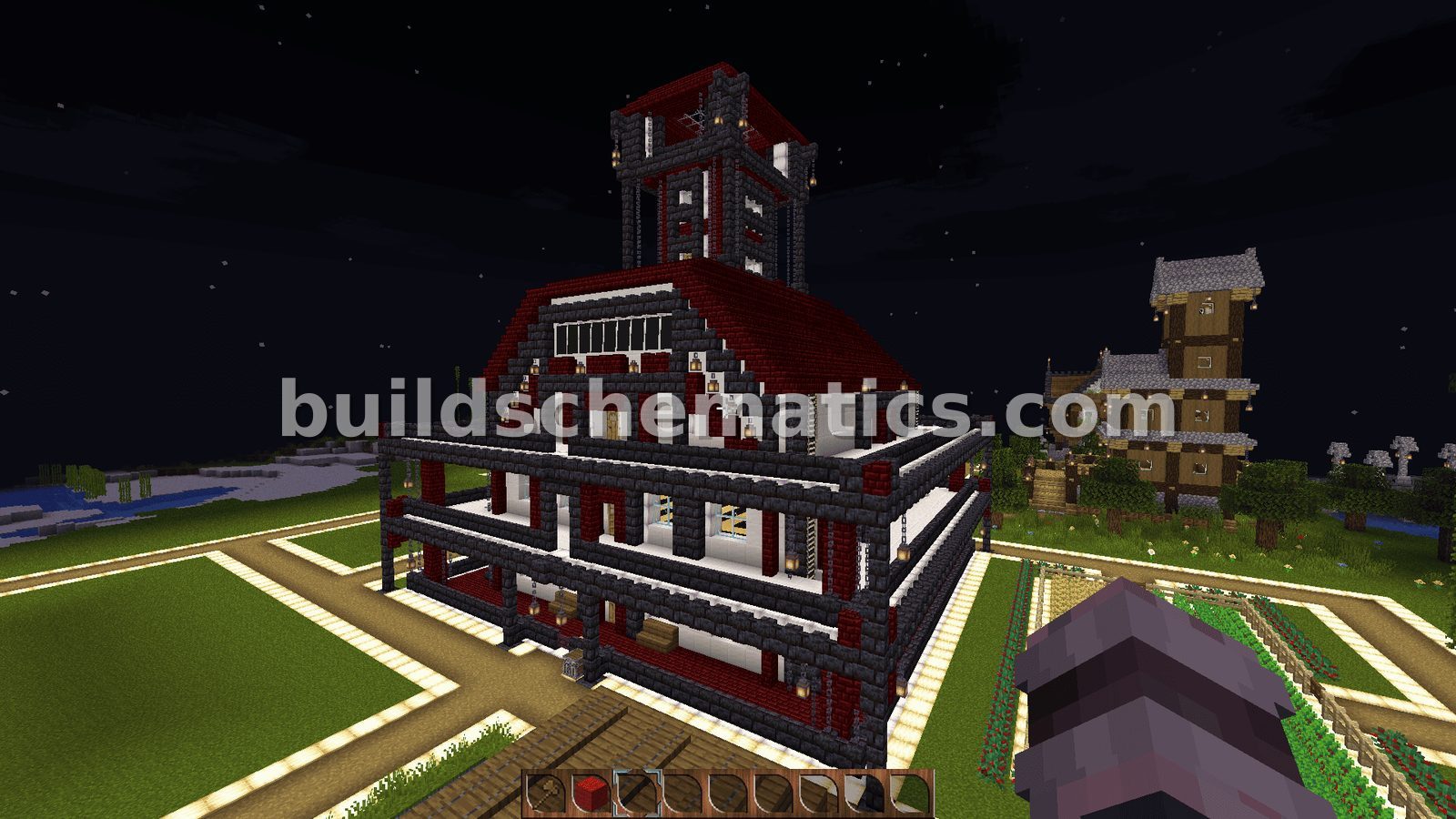Medieval House With Tower