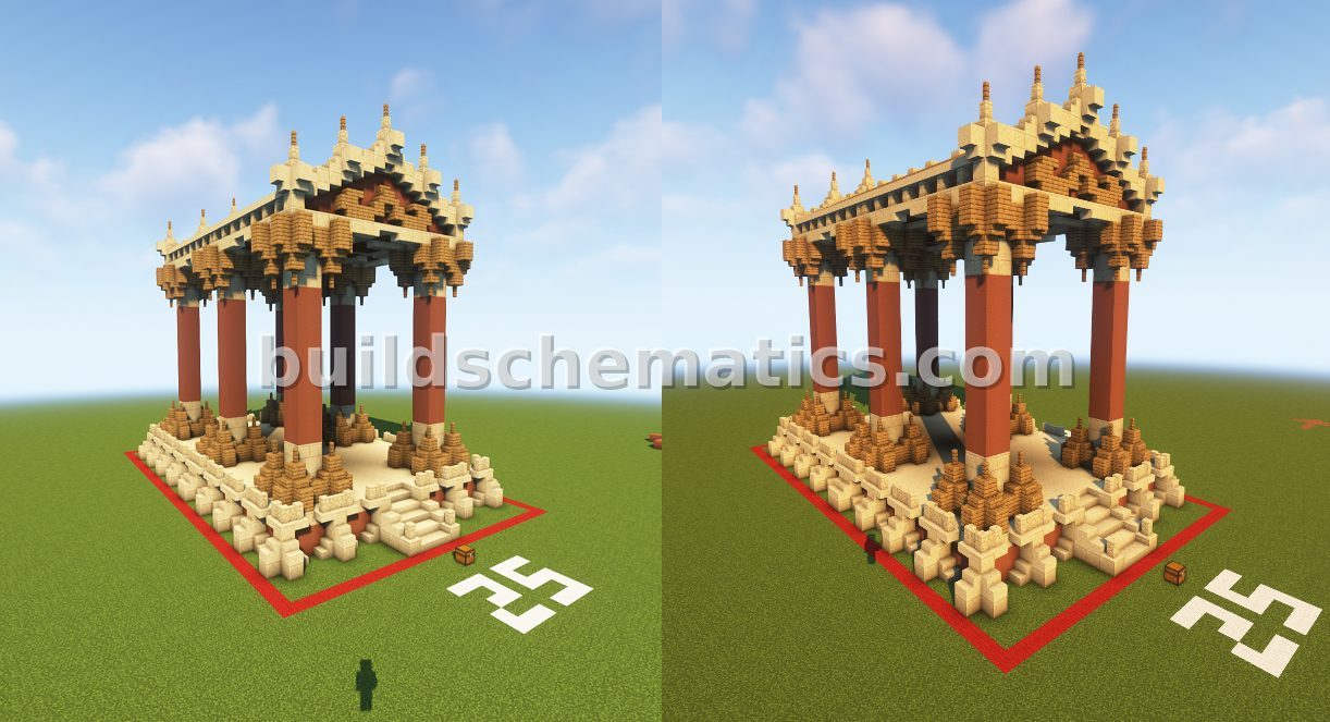 Ancient Desert Temple Structure