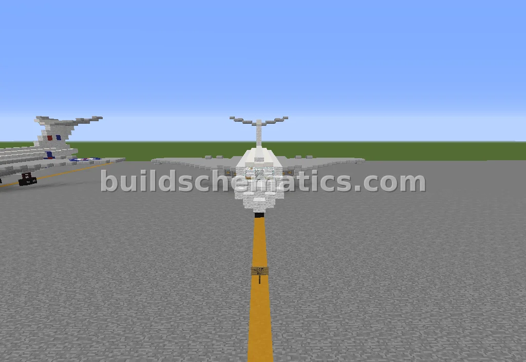 Handley Page Victor Strategic Bomber Template — view 2