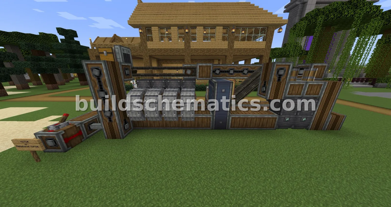 Zinc Ingot Farm - Andesite Casing & Chain Drive