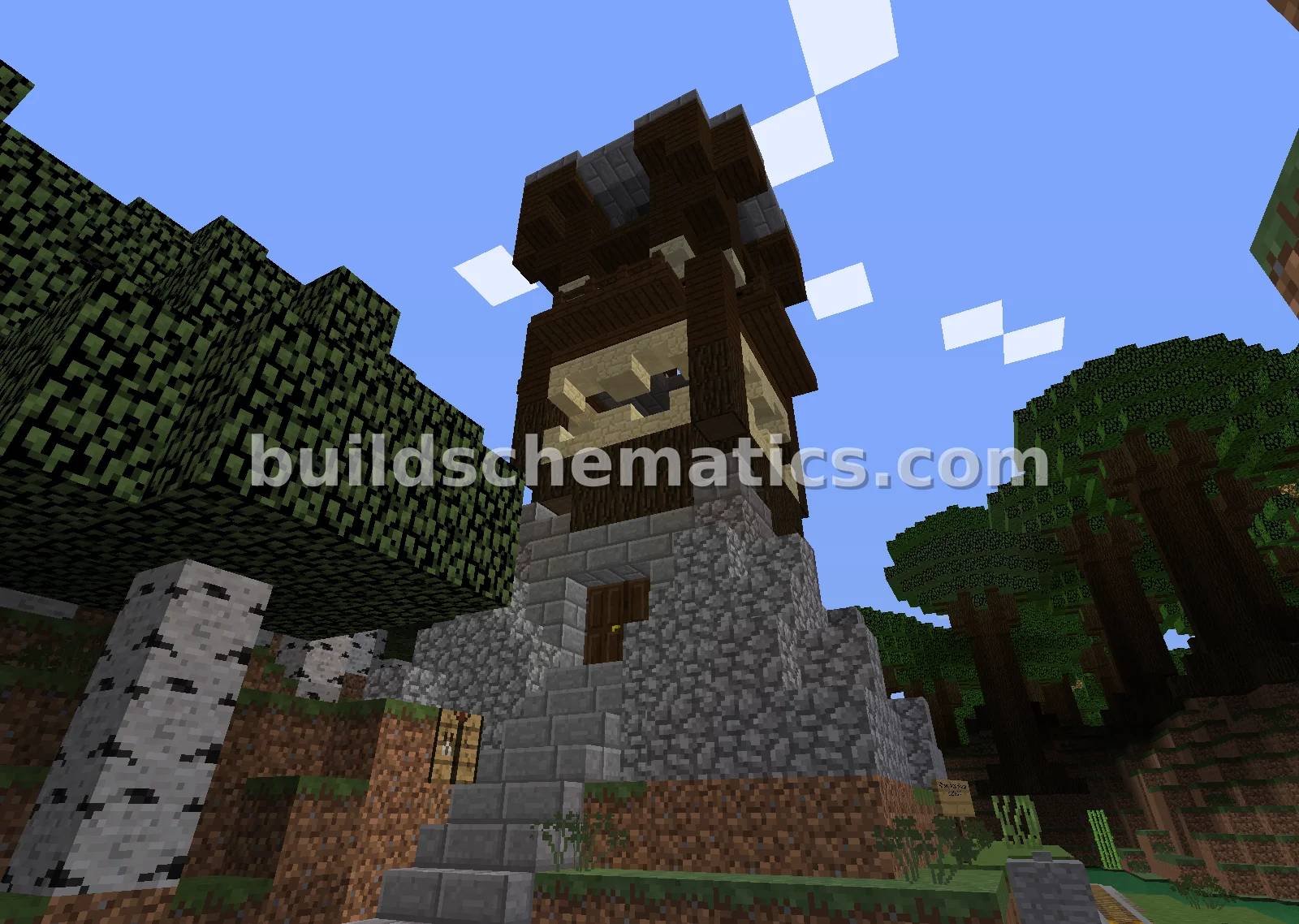 Medieval Sentry Tower — view 3