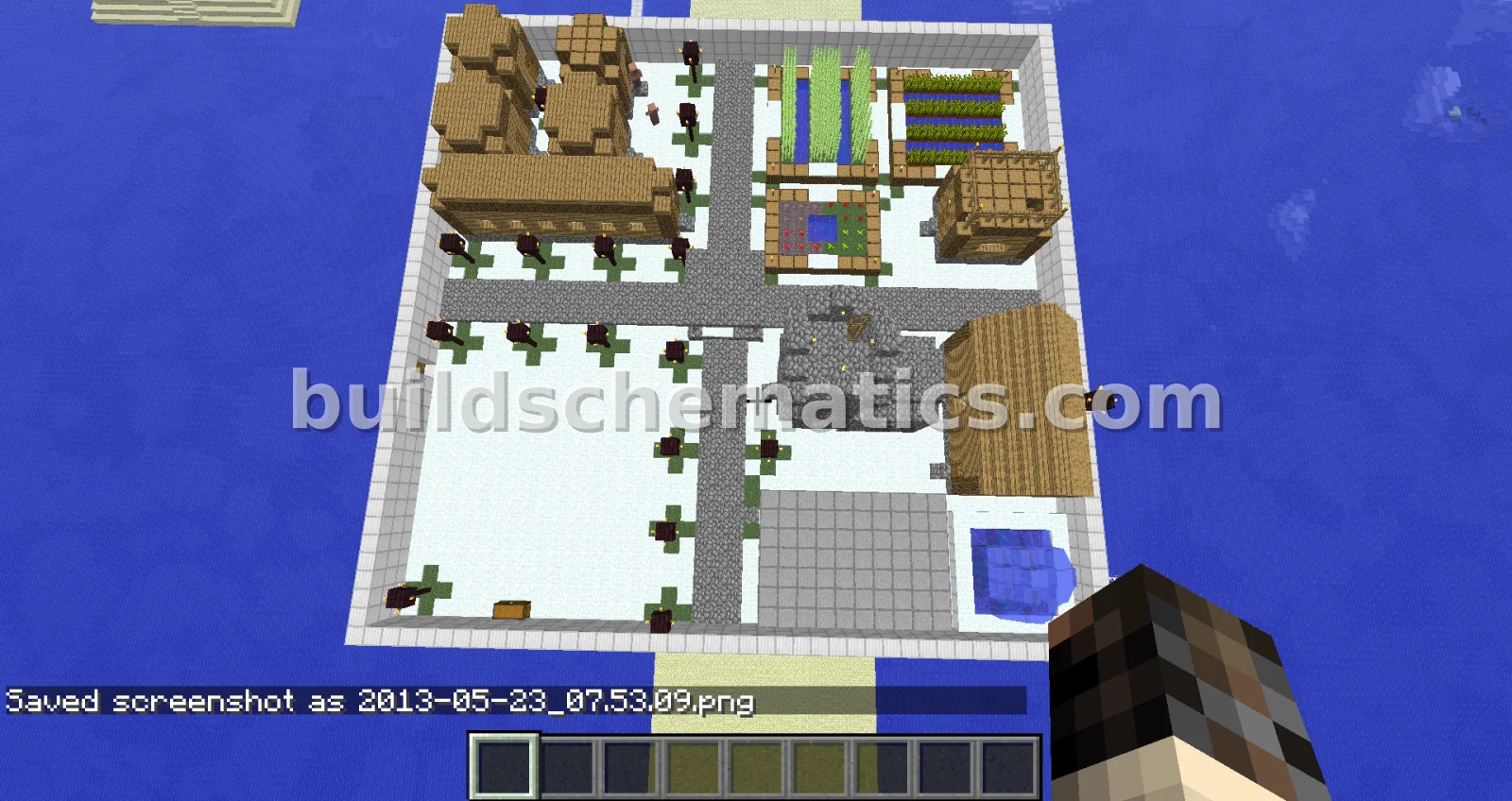 Floating Village With Secret Fountain Entrance — view 2
