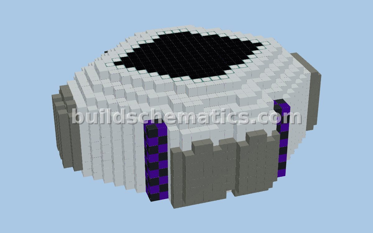 Donut SMP Gamble Base Schematic with Pearl Stasis Chambers