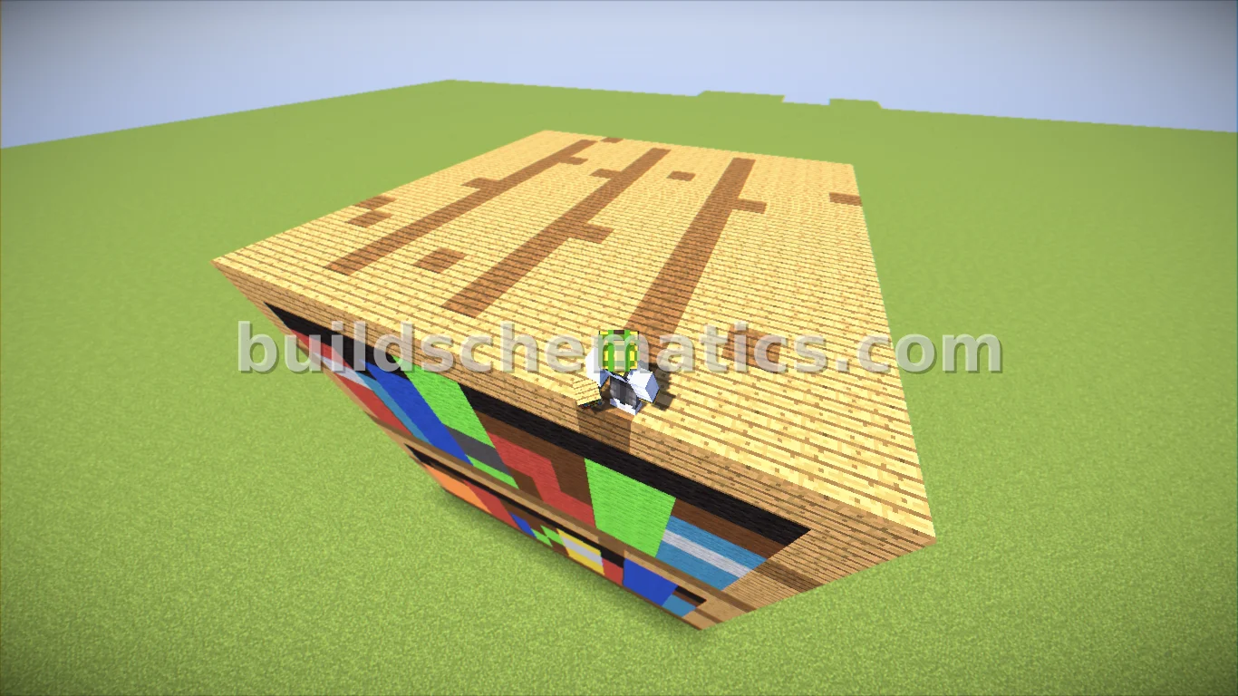 Wooden Bookshelf — view 4